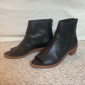 Loeffler Randall open toe boots